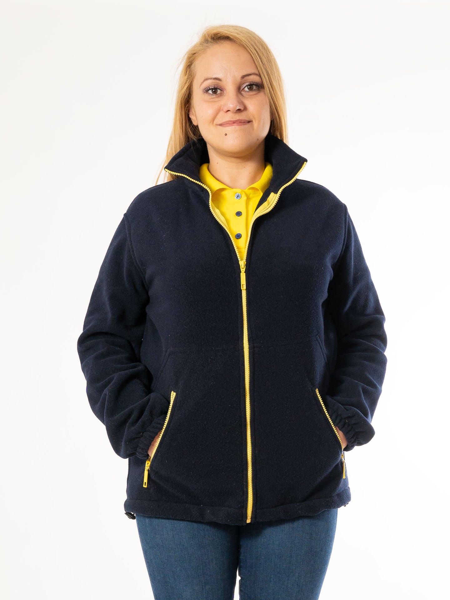 Hanorac Polar Damă 1070 din Fleece Bicolor