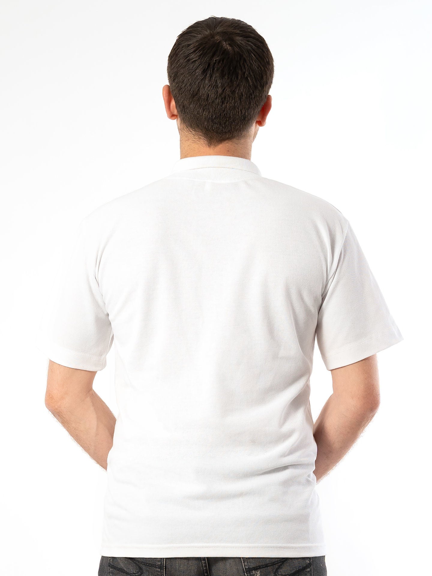 Tricou Polo Bărbați 1027 cu Mânecă Scurtă din Bumbac