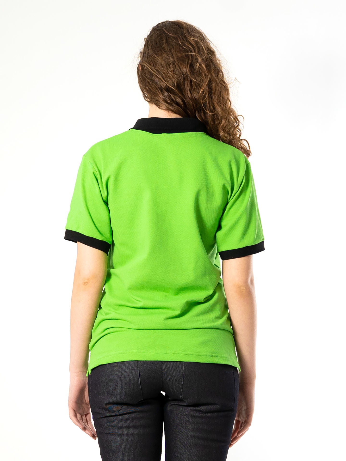 Tricou Polo Damă 1053 cu Mânecă Scurtă din Bumbac