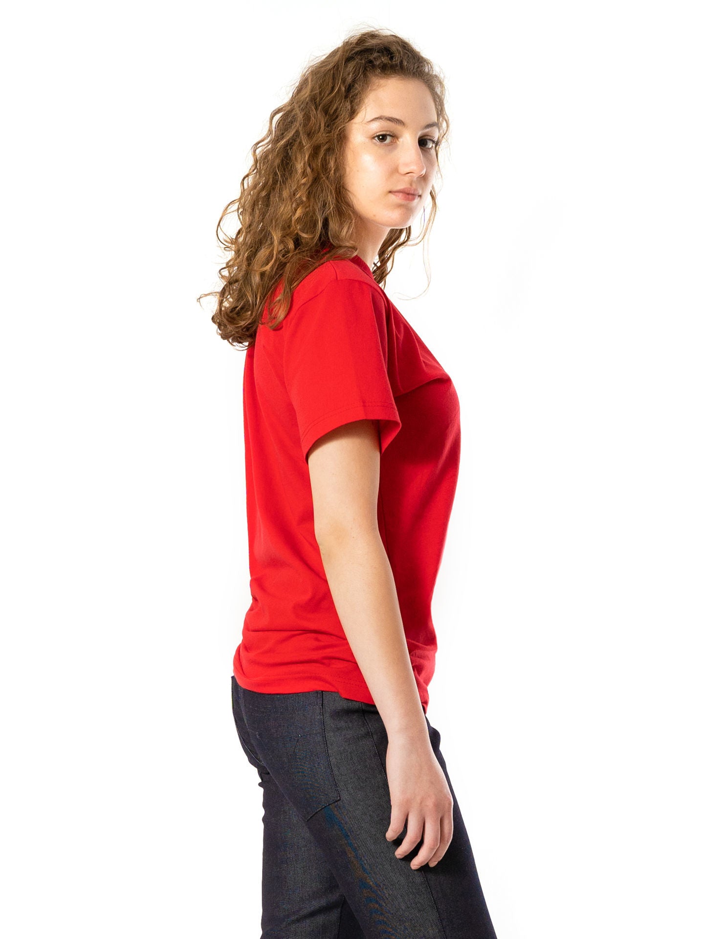 Tricou Polo Damă 1060 cu Mânecă Scurtă din Bumbac