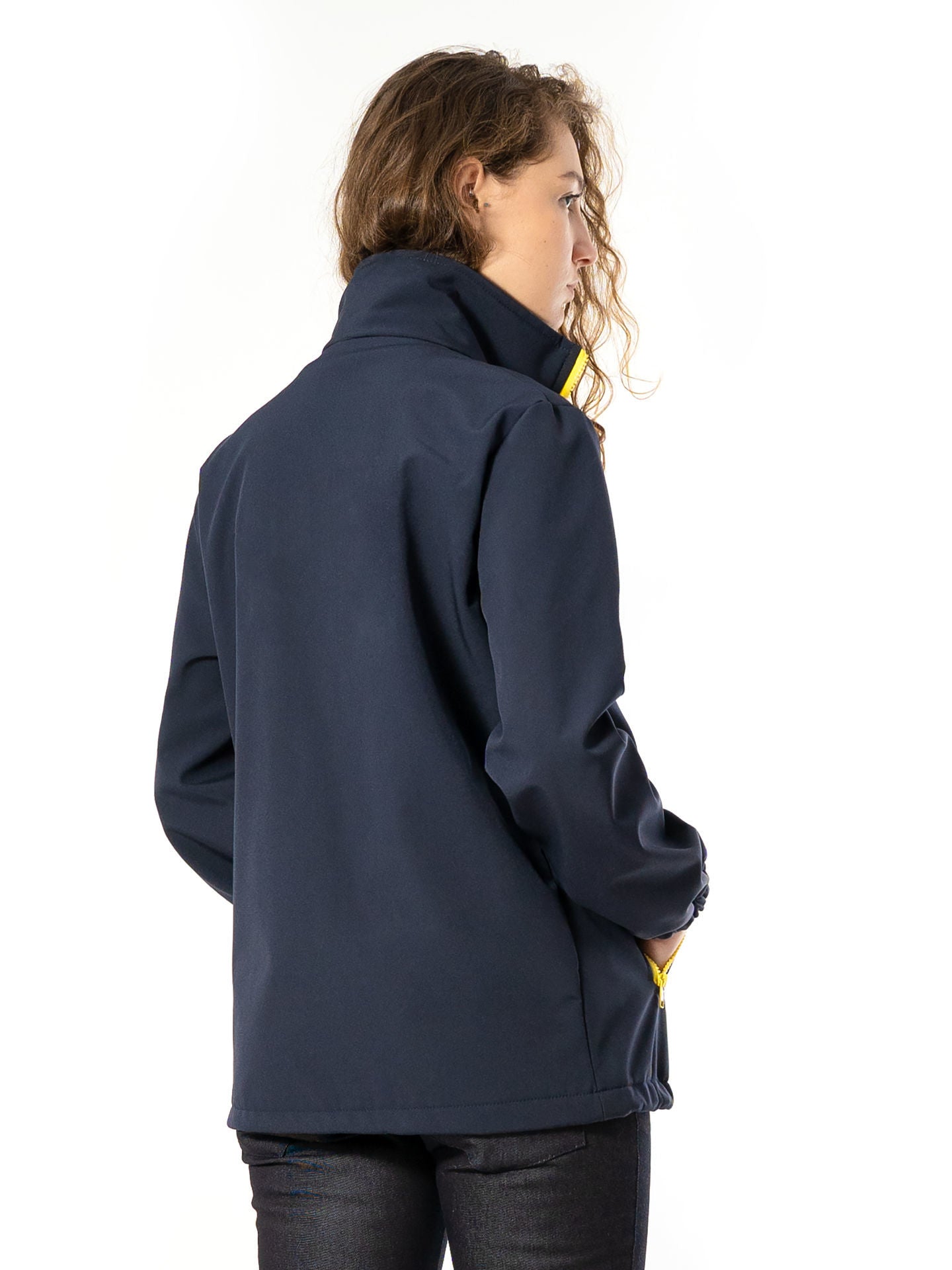 Geacă Unisex 1071 din Softshell Bicoloră