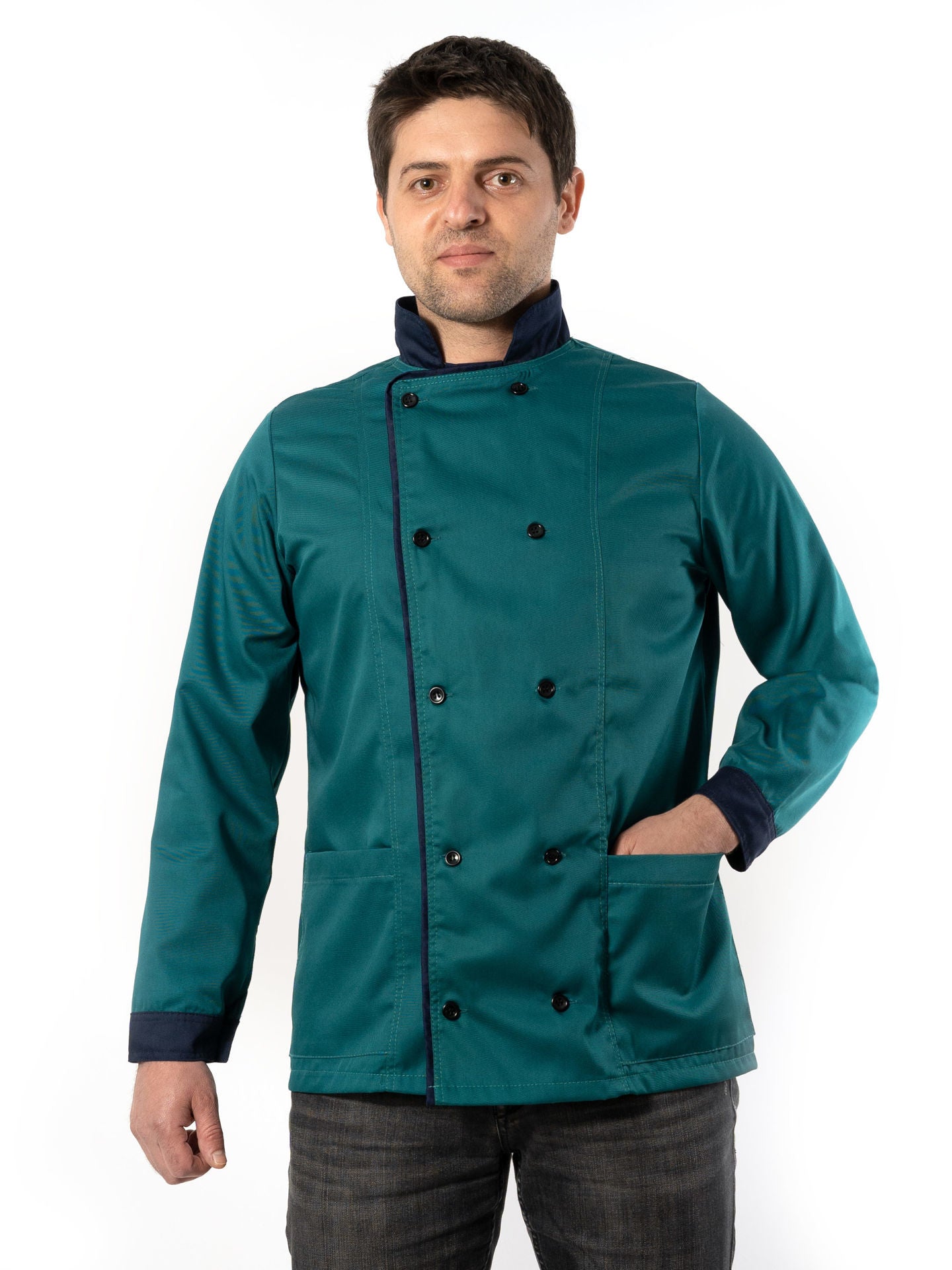 Tunică Bucătar Model 1123 Slim Fit Tercot