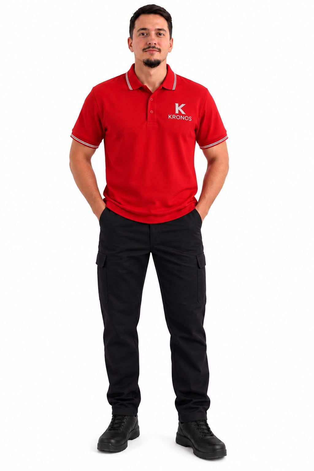 Tricou Polo Bărbați cu Mânecă Scurtă din Bumbac