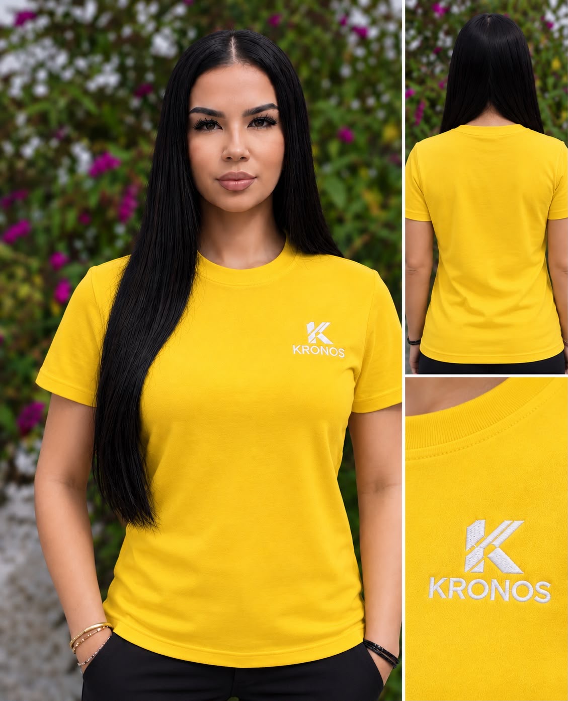 Tricou Damă cu Mânecă Scurtă din Bumbac