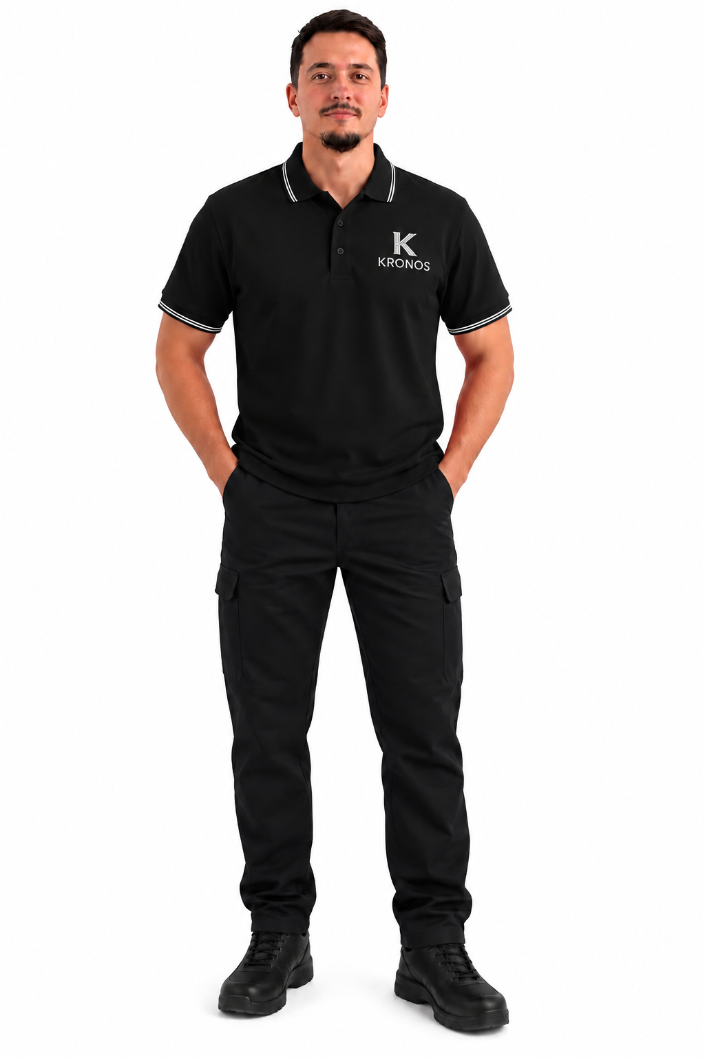 Tricou Polo Bărbați cu Mânecă Scurtă din Bumbac