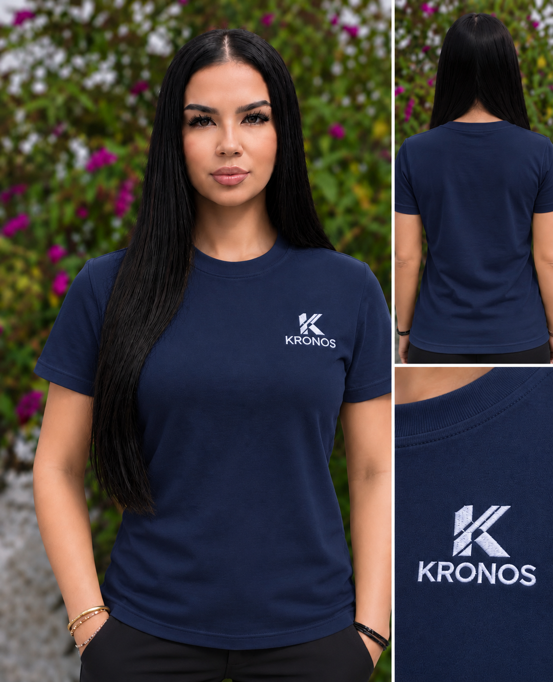 Tricou Damă cu Mânecă Scurtă din Bumbac
