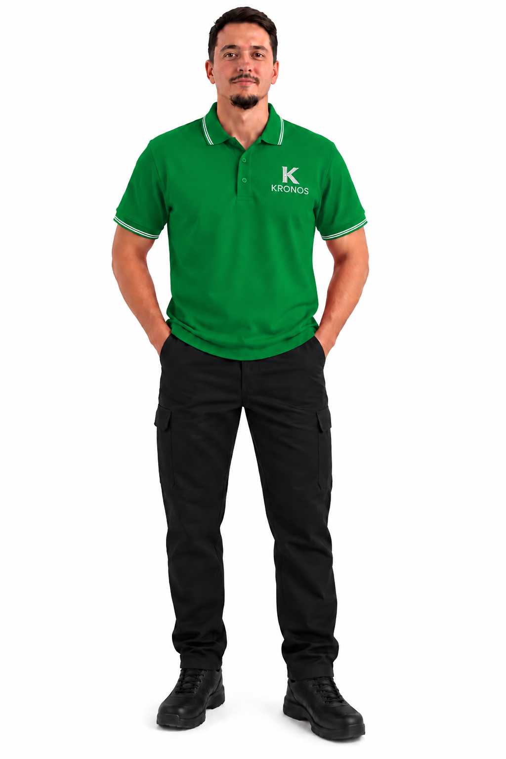Tricou Polo Bărbați cu Mânecă Scurtă din Bumbac