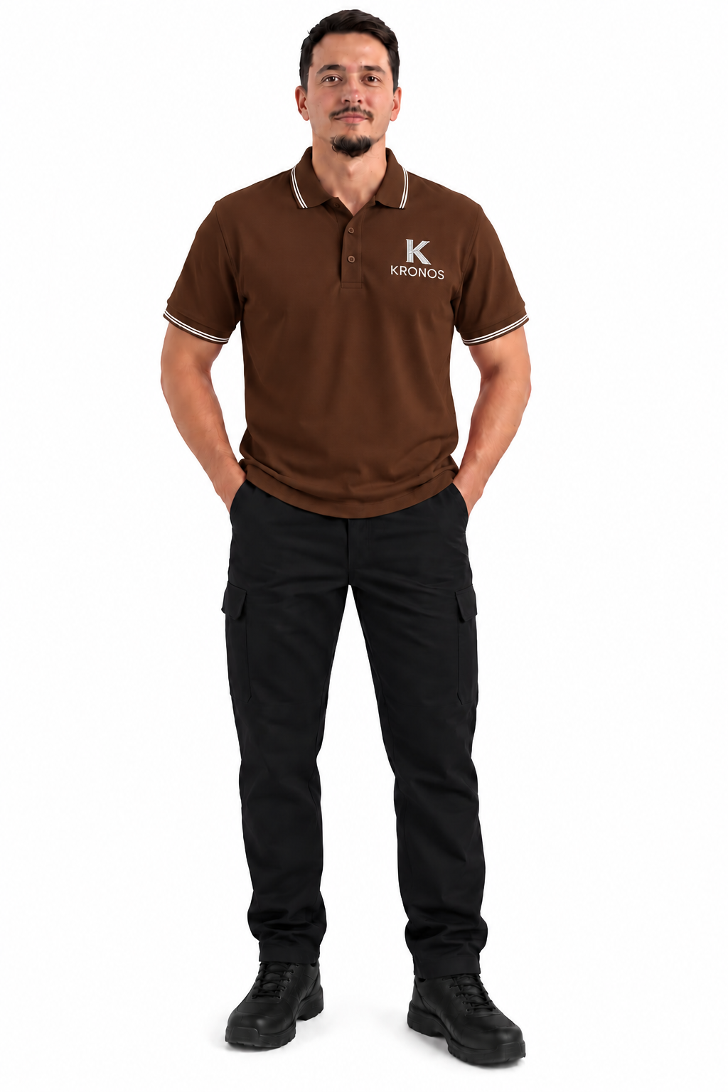 Tricou Polo Bărbați cu Mânecă Scurtă din Bumbac