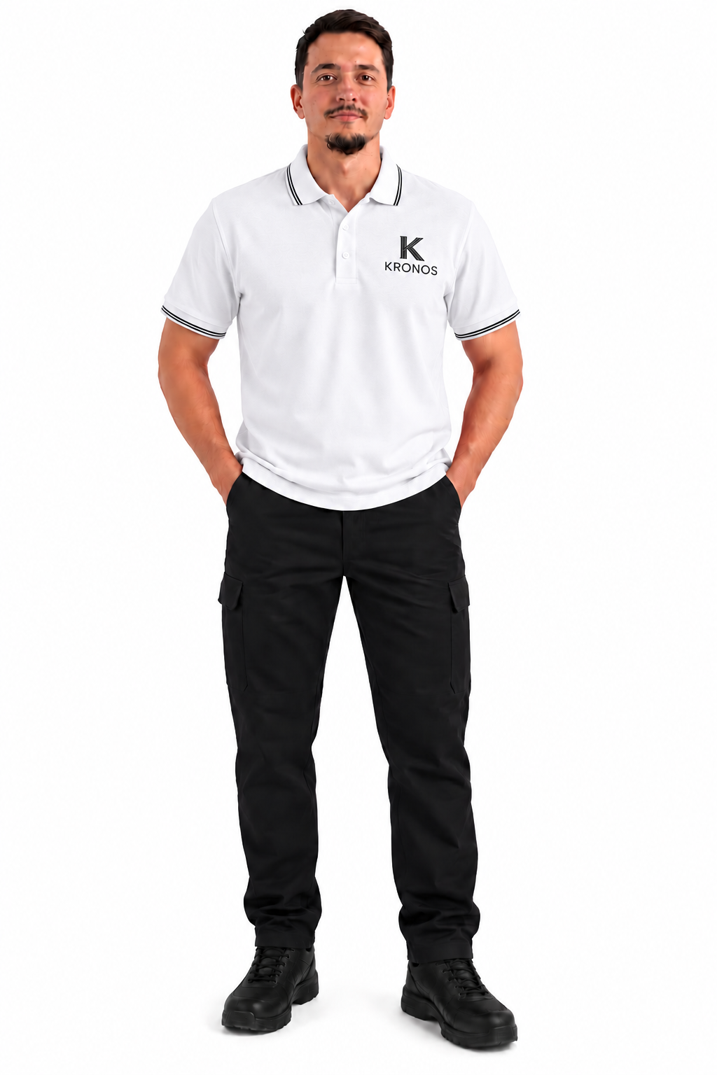 Tricou Polo Bărbați cu Mânecă Scurtă din Bumbac