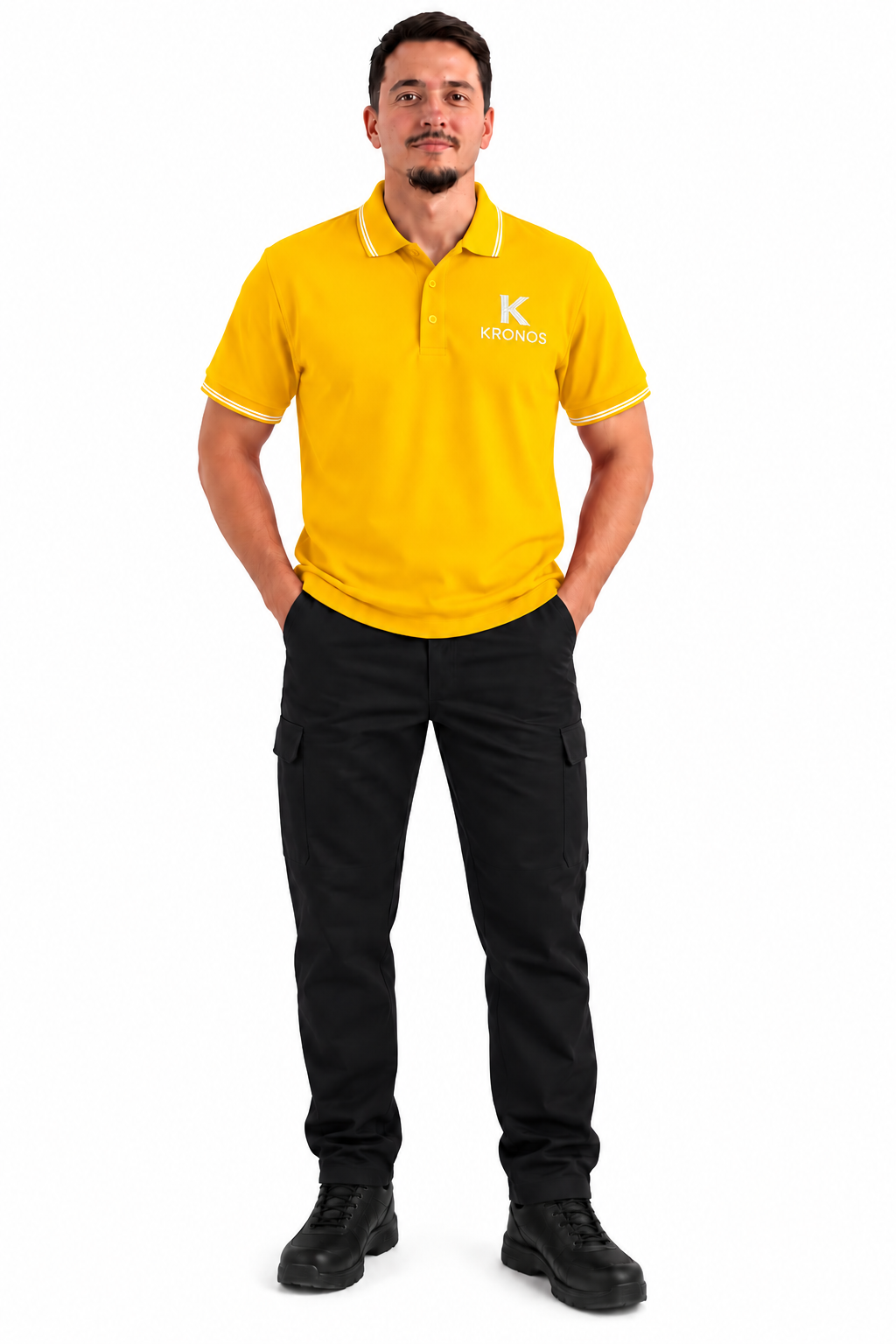 Tricou Polo Bărbați cu Mânecă Scurtă din Bumbac