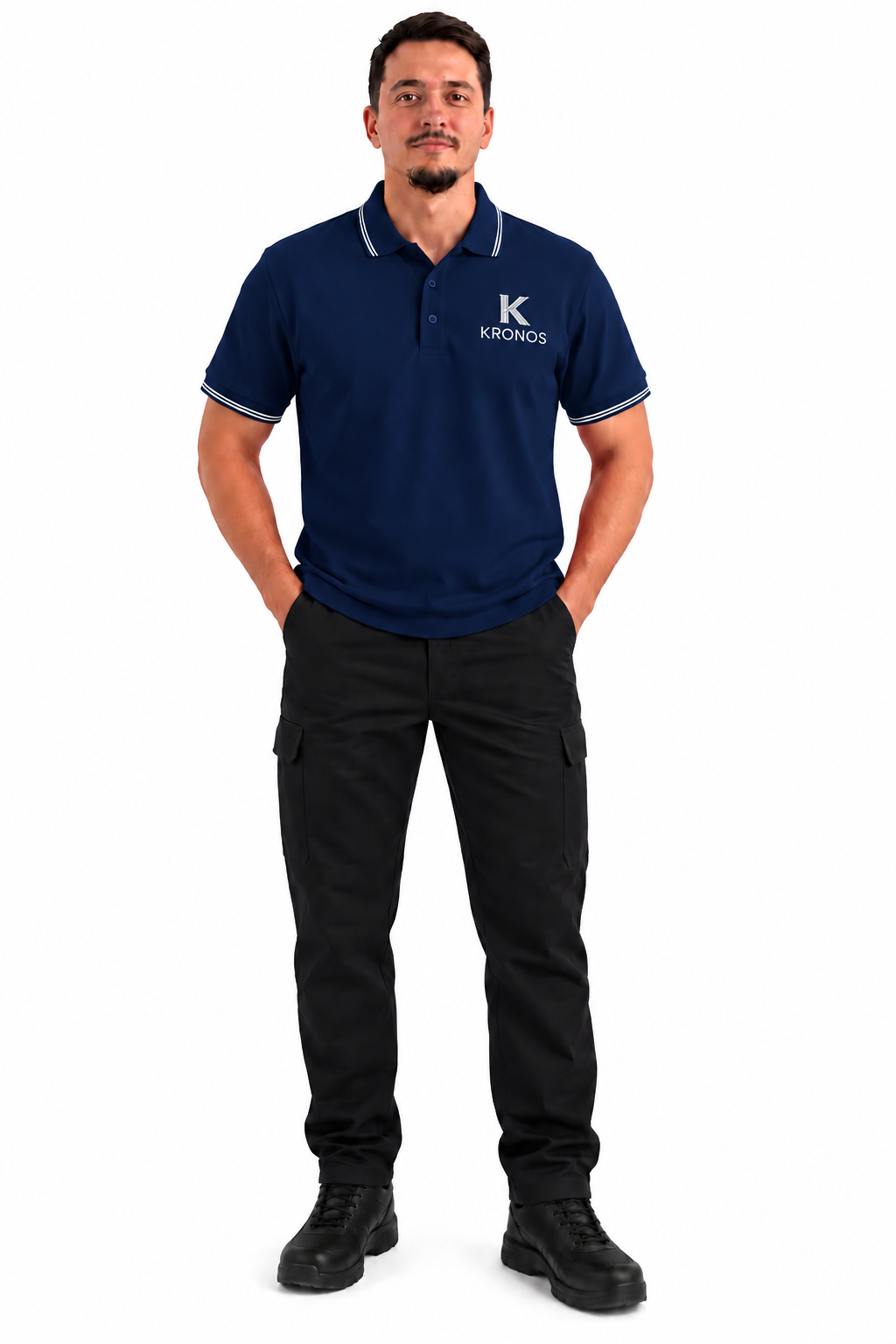 Tricou Polo Bărbați cu Mânecă Scurtă din Bumbac