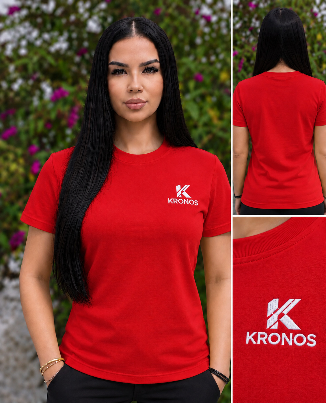 Tricou Damă cu Mânecă Scurtă din Bumbac
